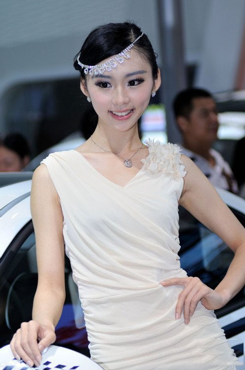 华中国际车展美女车模5
