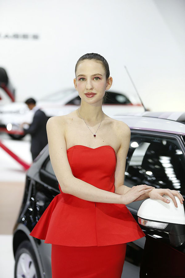 2014北京车展高清风华绝代的模特组图第1季2