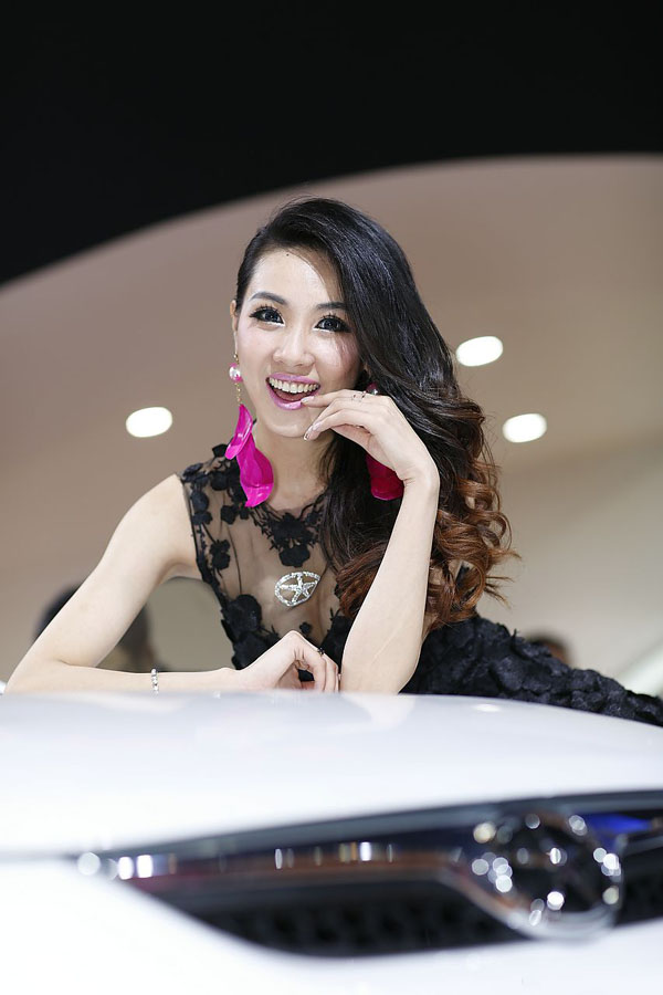 2014北京车展高清风华绝代的模特组图第1季9