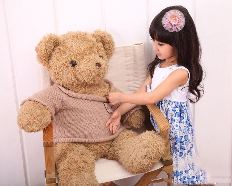 小美女吴聊聊与熊的童年3