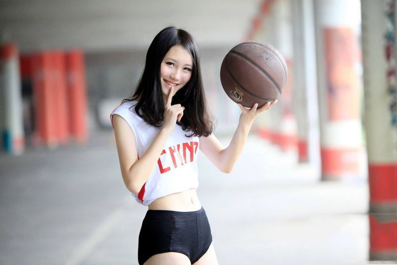 清纯篮球宝贝唯美写真4
