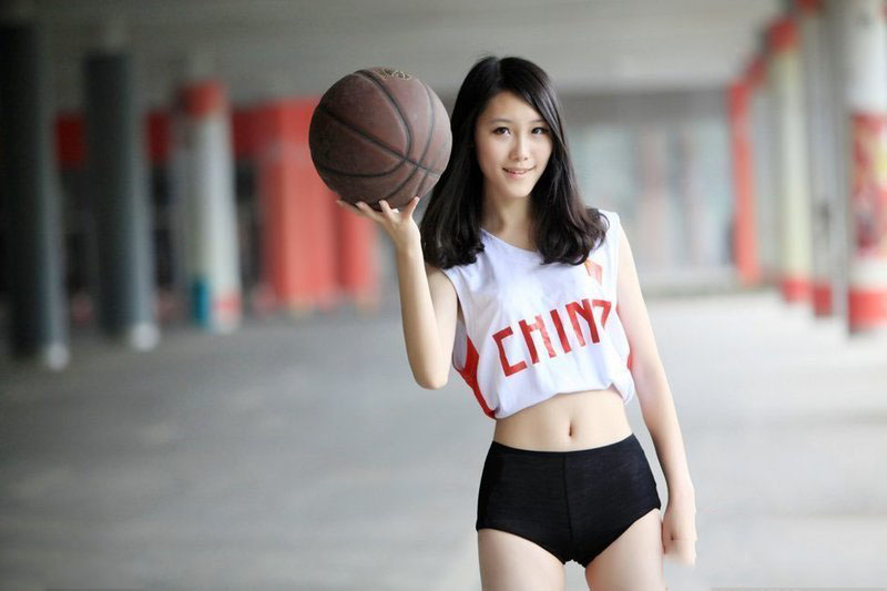 清纯篮球宝贝唯美写真5