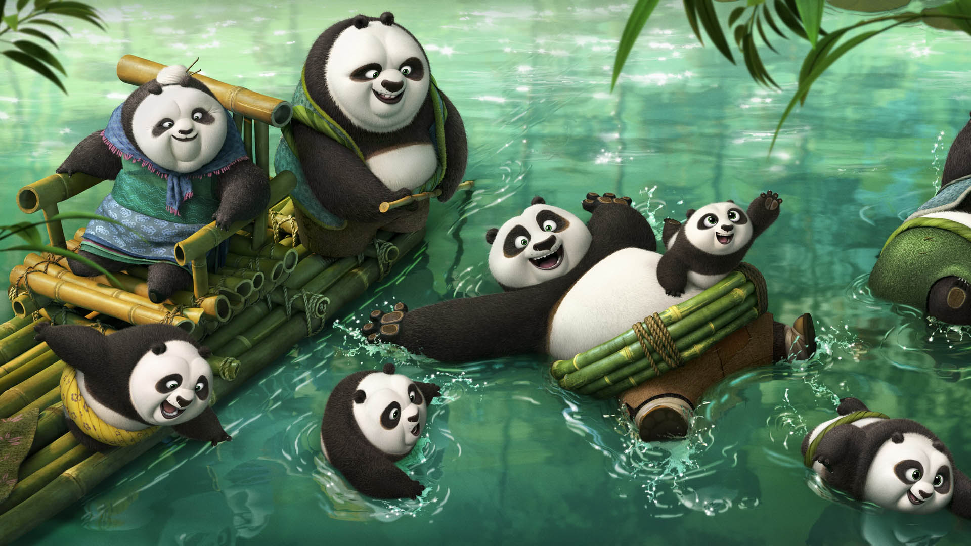 最新动漫功夫熊猫3唯美图片大全