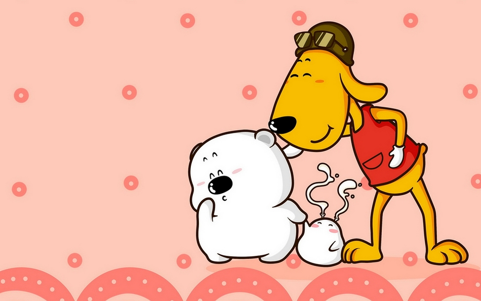 世界著名的可爱小囧熊动漫图片