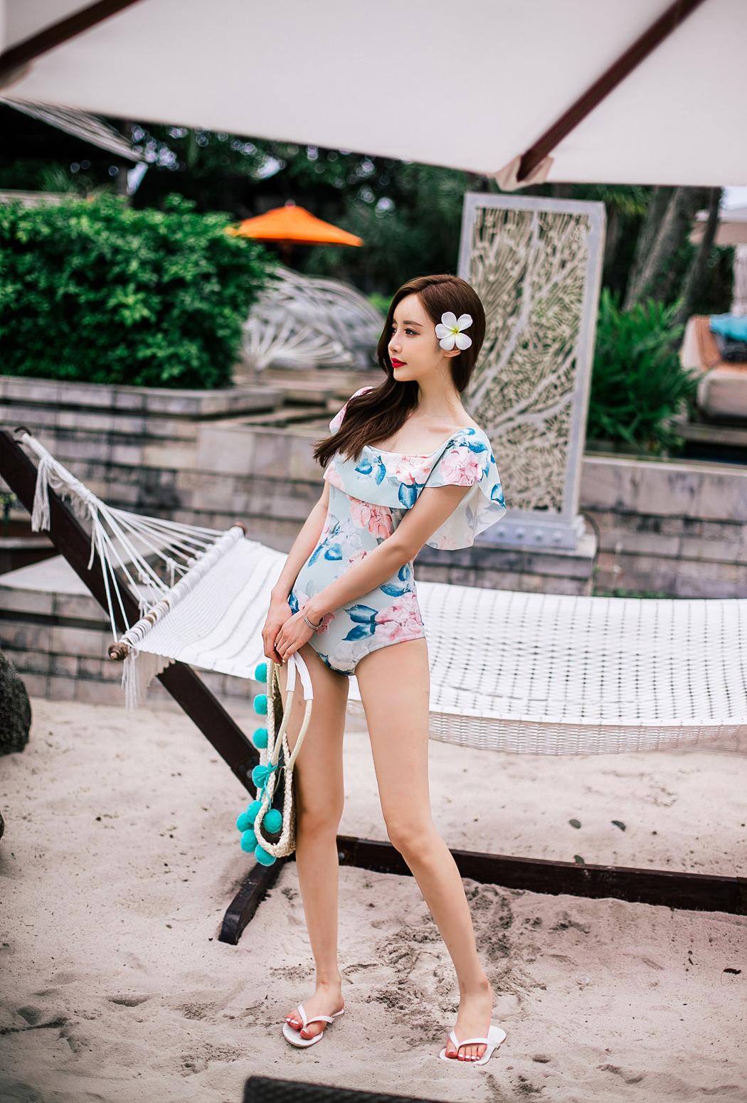 韩国第一网拍女神孙允珠2017年泳装比基尼气质写真