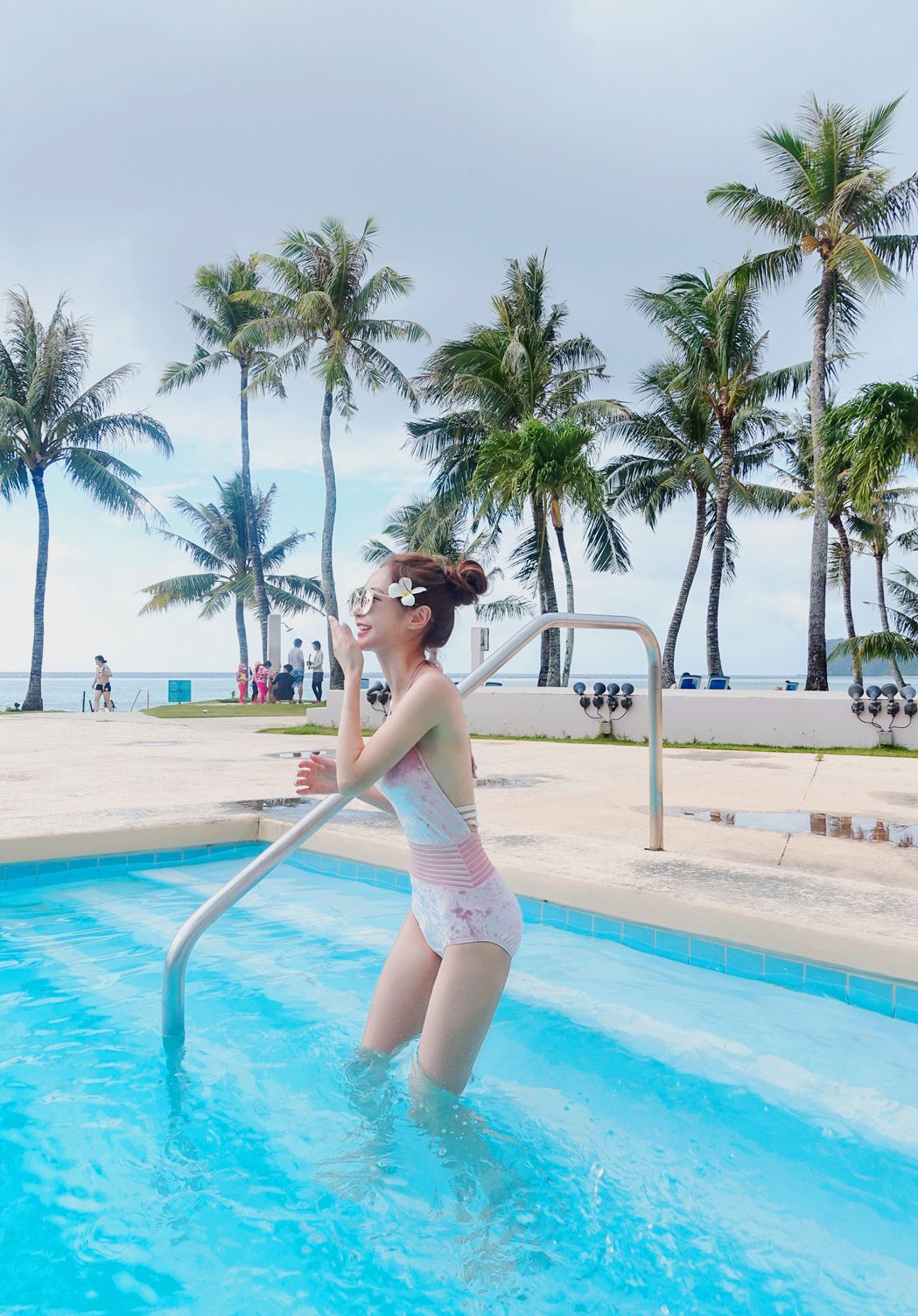 韩国网拍女神孙允珠2018年泳装气质比基尼拍摄写真