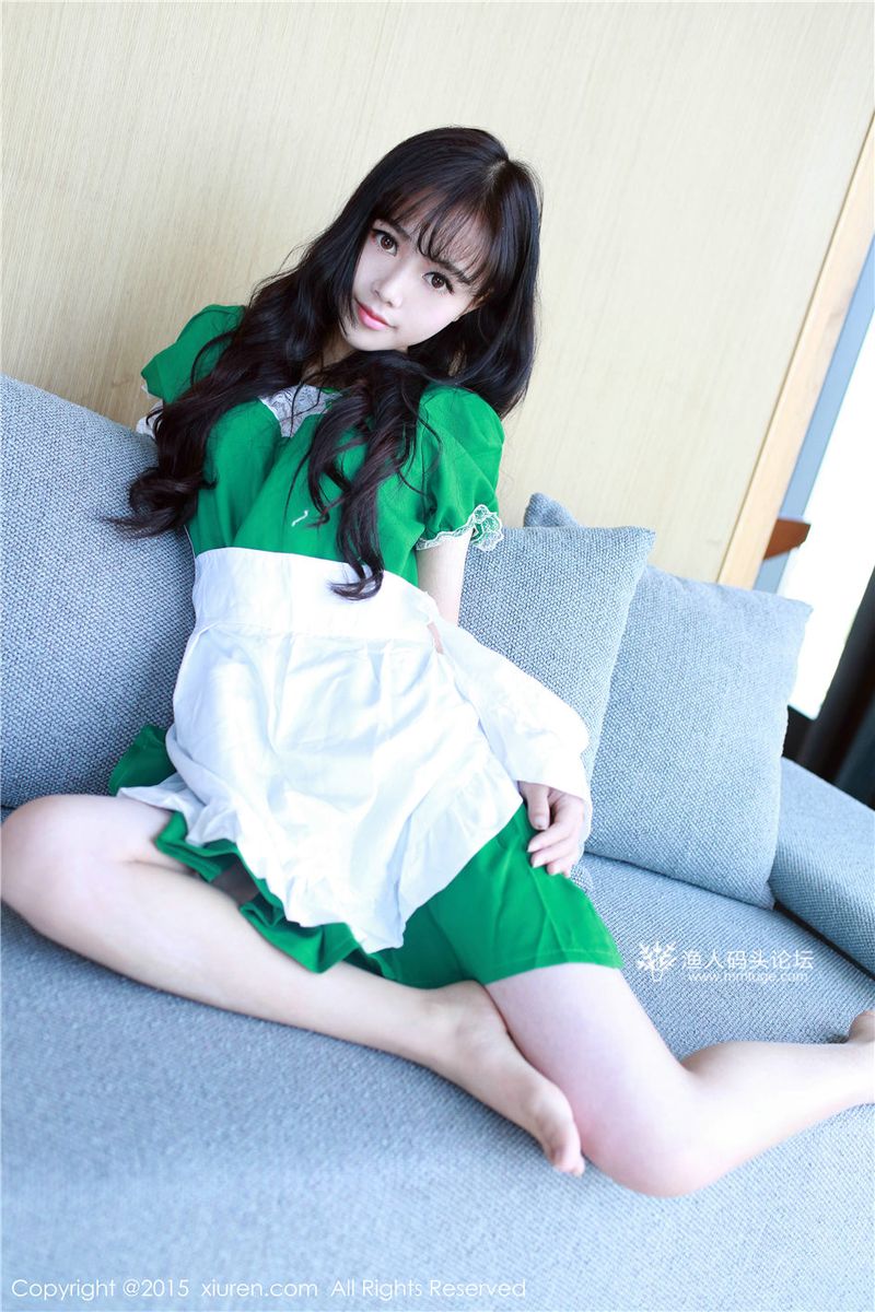 美媛馆美女模特Toro羽住护士女仆装泰国曼谷小清新写真