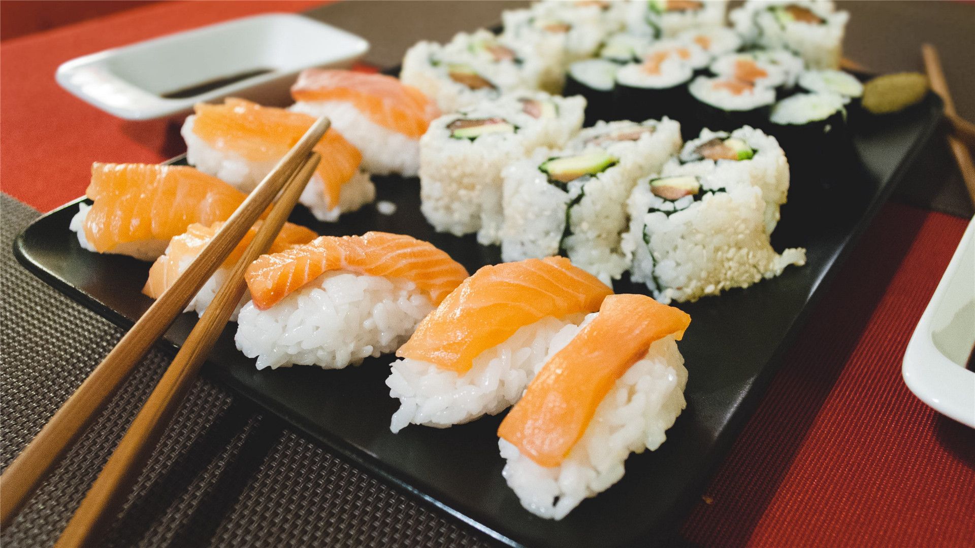 美味精致 寿司高清桌面壁纸