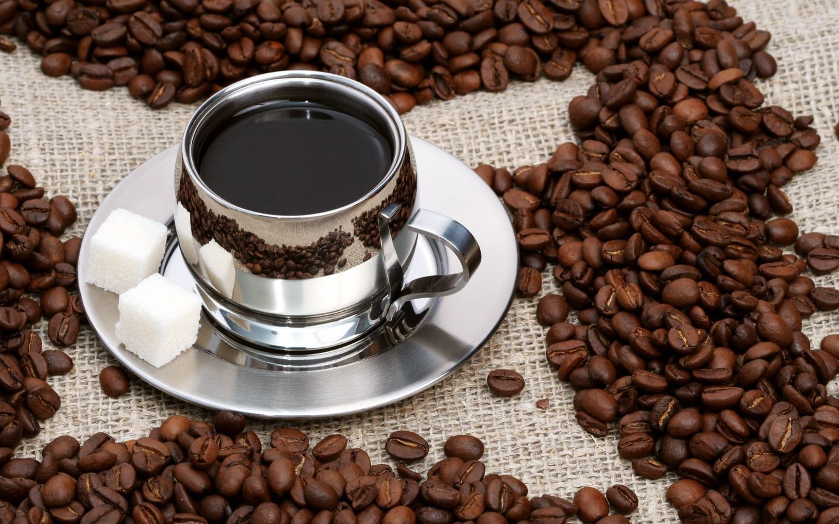 意浓咖啡缓解生活压力各种造型高清桌面壁纸
