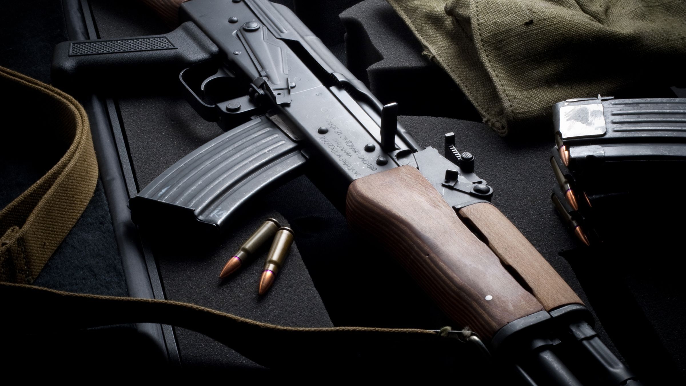 世界上产量最高的枪械AK-47自动步枪