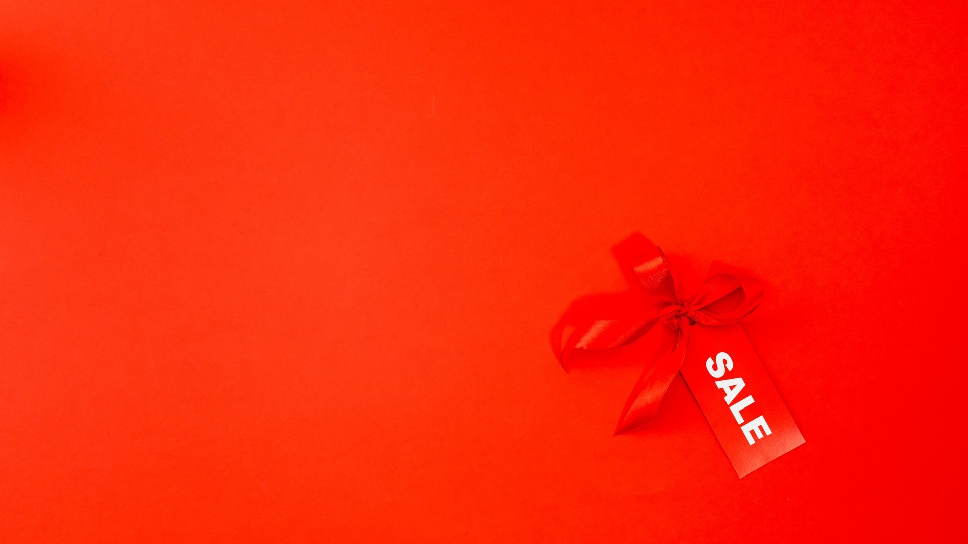 红黑双色SALE购物元素背景图片壁纸