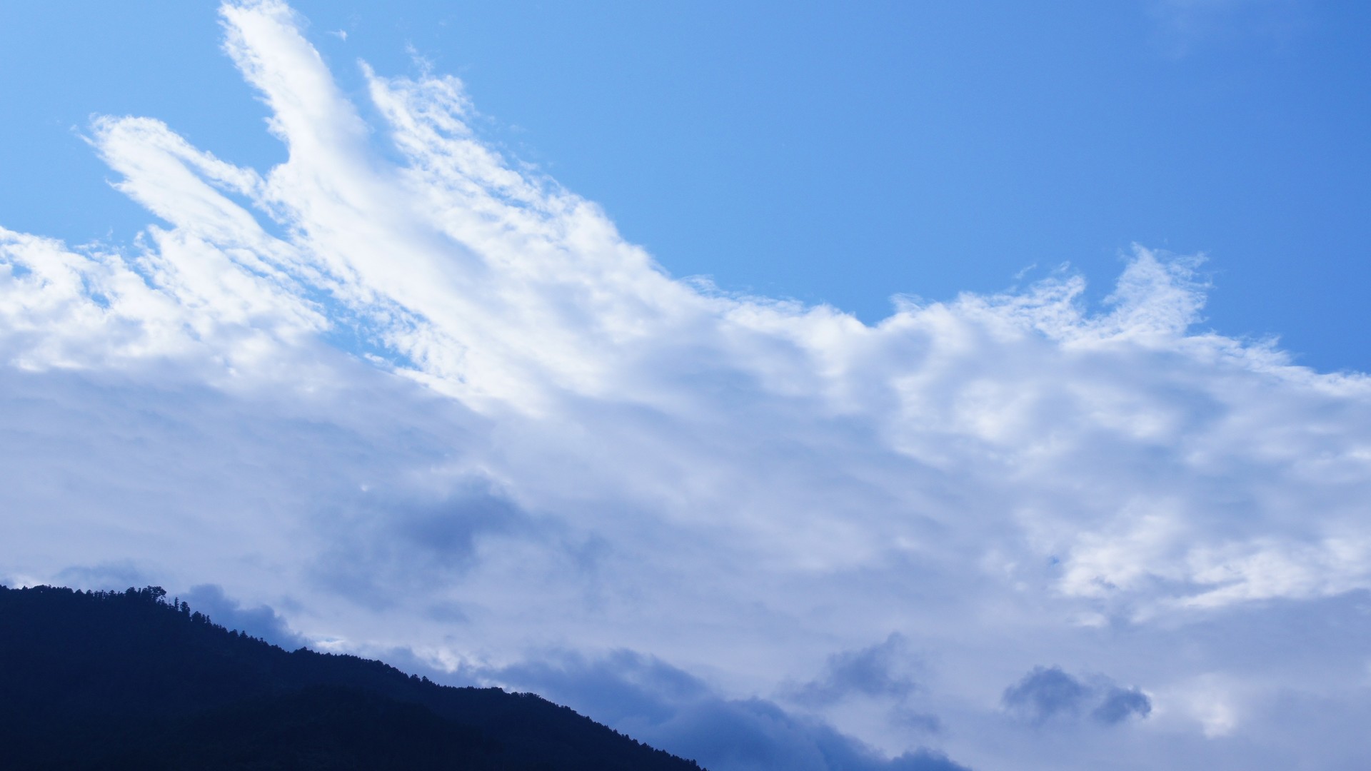 美丽的蓝天白云如鱼鳞唯美系列风景图片