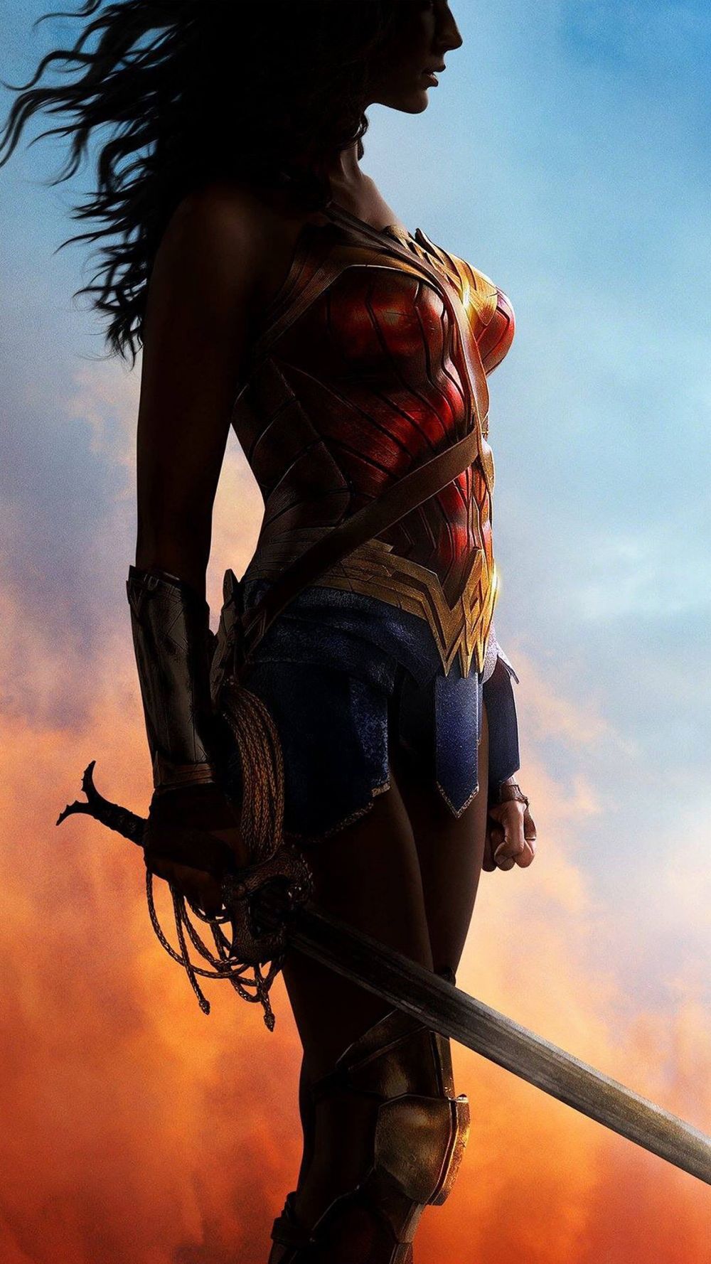 超级英雄神力女超人海报