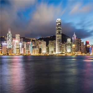香港唯美夜景五彩缤纷灯光高清头像
