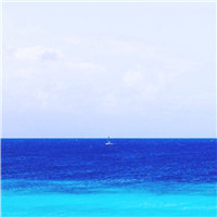 高清蓝蓝的大海风景头像