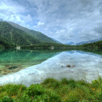 美丽的湖泊秀丽的山川微信风景头像