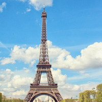 法国埃菲尔铁塔唯美头像