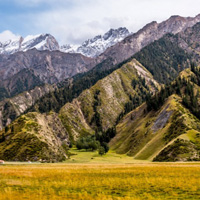 新疆公路风景唯美图片