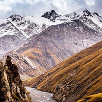 新疆公路风景唯美图片