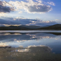 内蒙古阿尔山杜鹃湖唯美风景头像