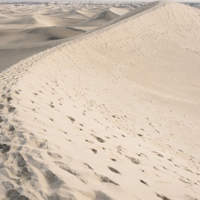 干旱缺水的沙漠图片