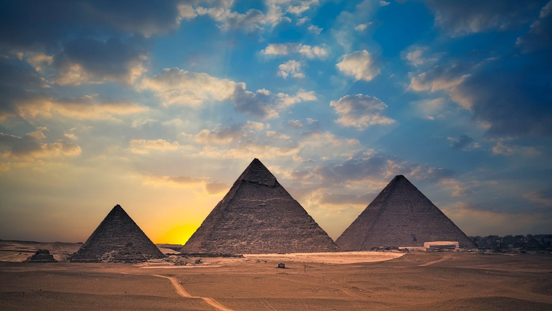 古埃及文明的见证雄伟金字塔