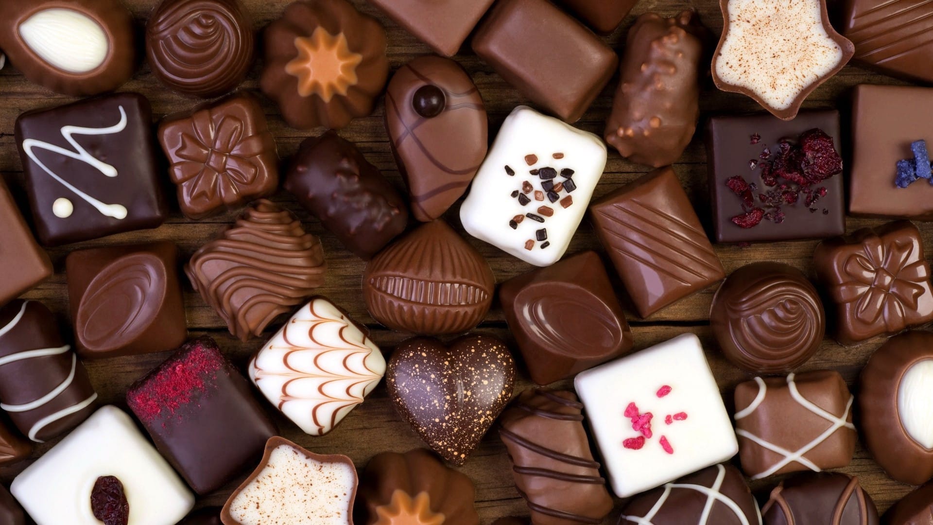 美味巧克力小甜点温馨时刻图片壁纸