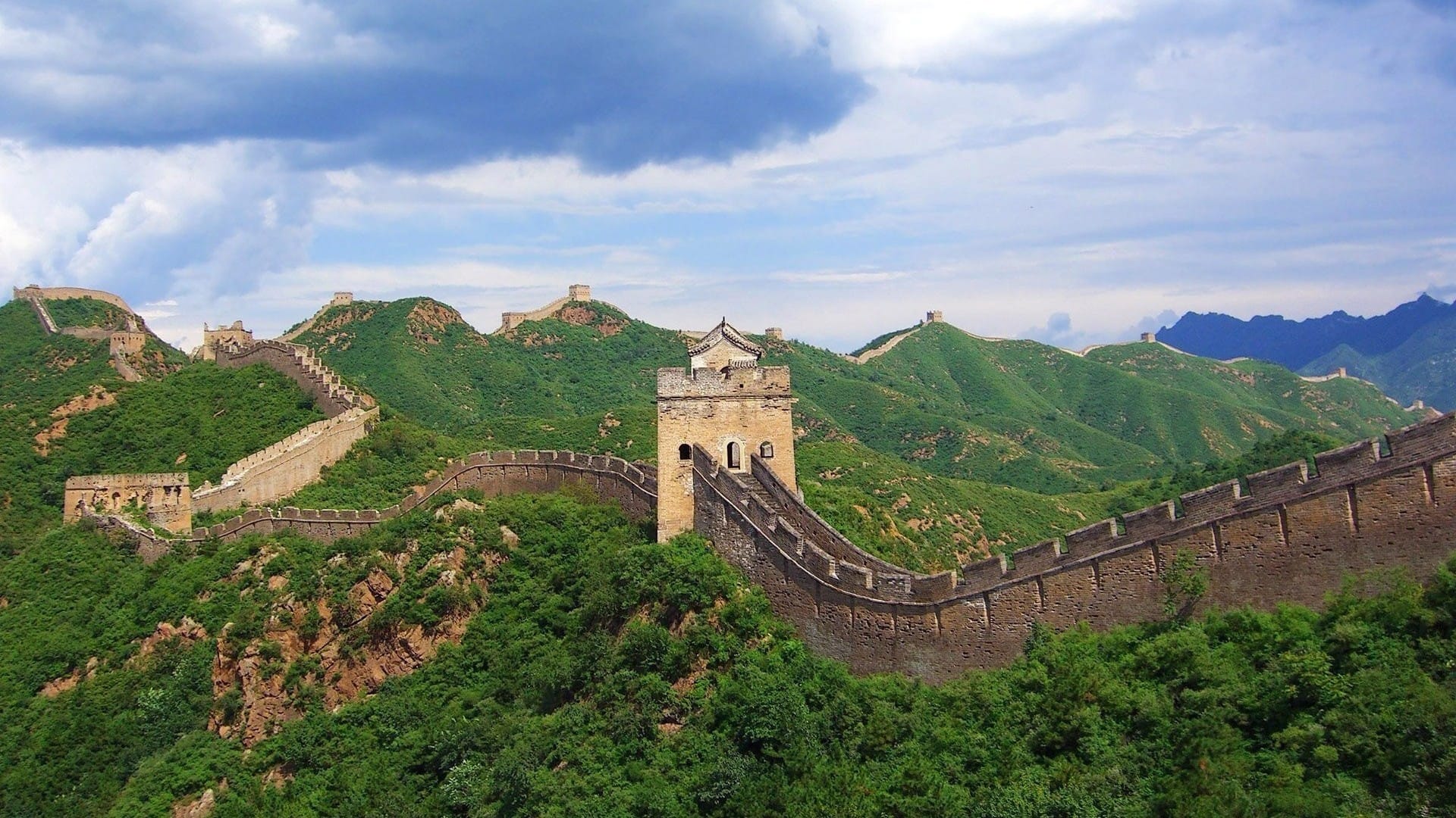 中国古代第一军事工程万里长城绝色美景壁纸