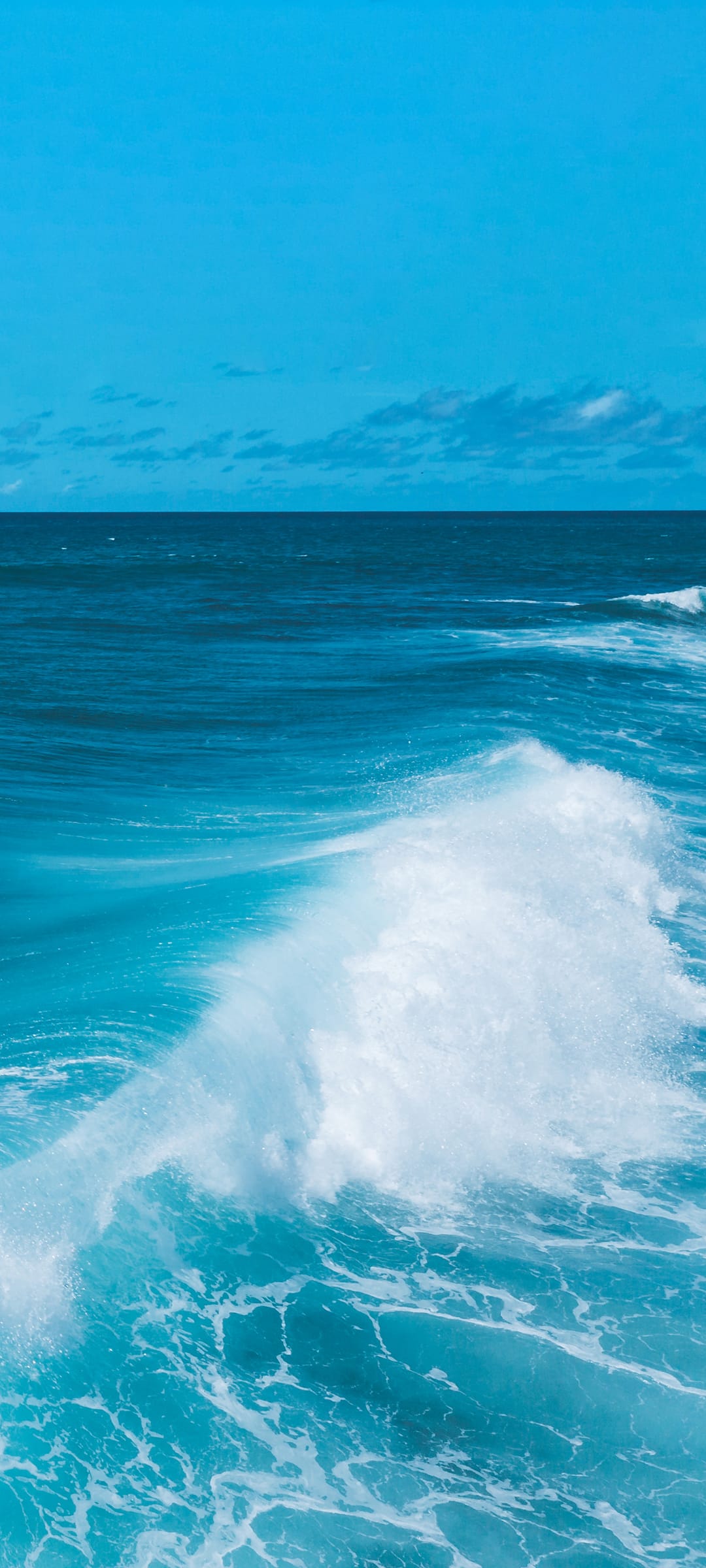 美丽大海海浪风景手机桌面壁纸