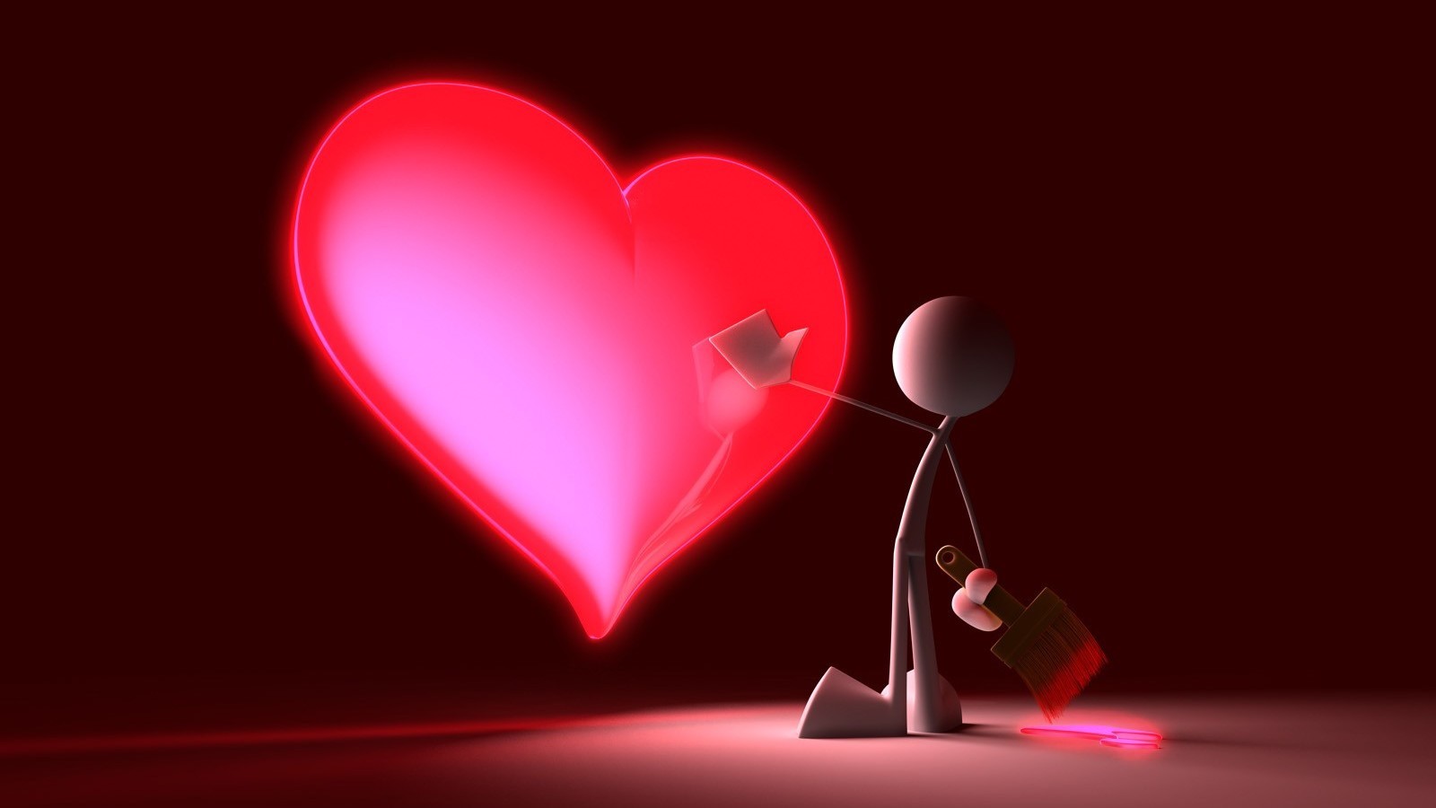 粉红色的心形设计在背景虚化背景显示爱情和浪漫情怀背景素材免费下载(图片编号:3493872)-六图网