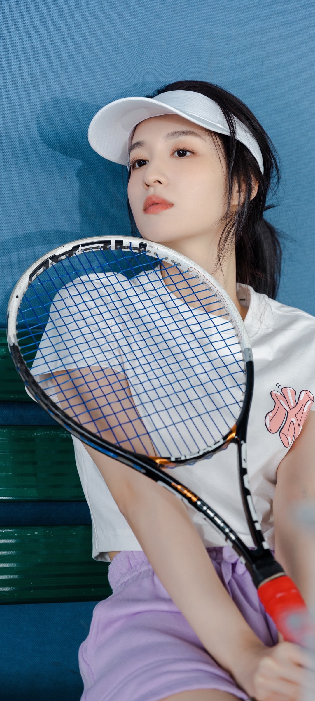 可爱网球美女王楚然