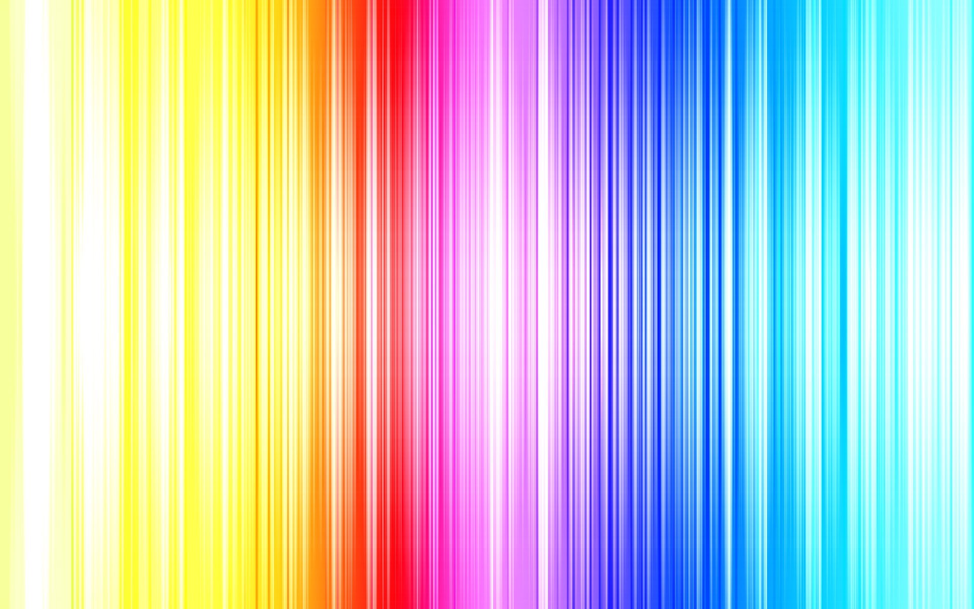 彩虹条纹设计五彩缤纷渐变风格