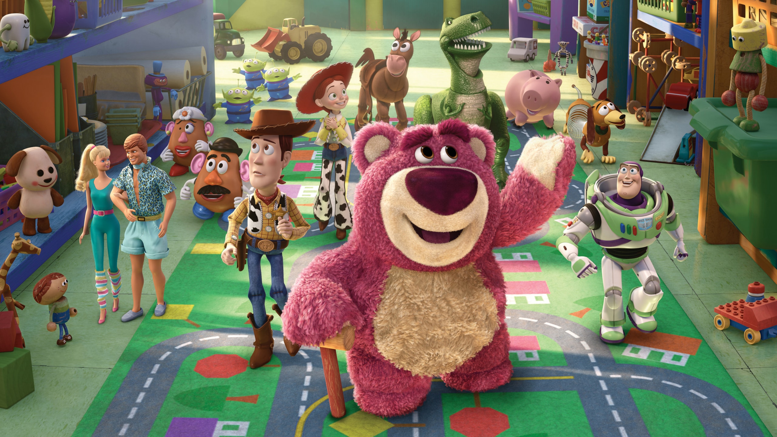 玩具总动员3最大的反派角色草莓熊