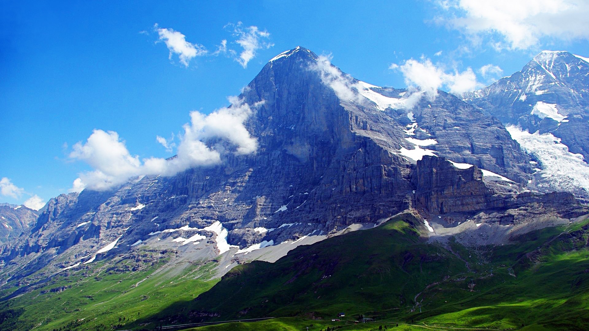 阿尔卑斯山艾格峰最美风景